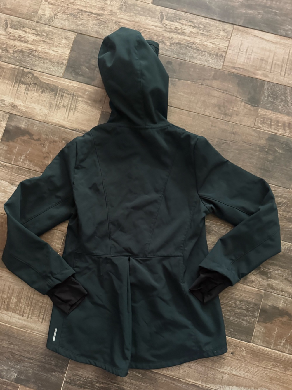 Mondetta Hooded Utility Jacket in Dark Green